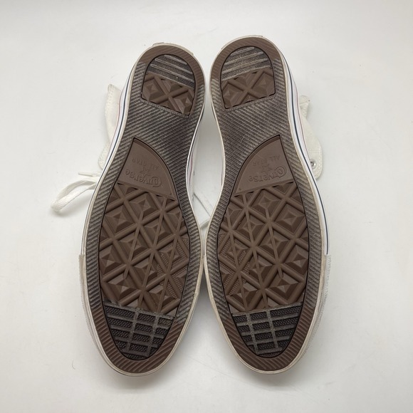 Converse All Star Sneakers Mens 13 Hi Top White Lace Up Casual Shoes M7650 - Picture 9 of 10